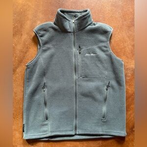 Eddie Bauer men’s grey  Fleece Jacket EUC